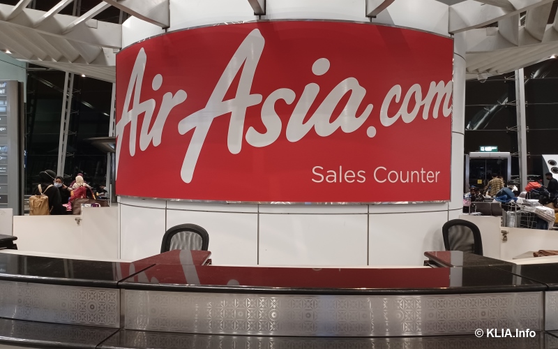 AirAsia Sales Counter