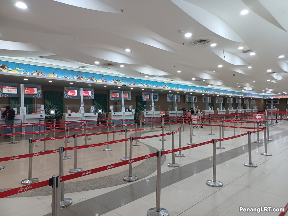 Penang Airport Check-in Counters