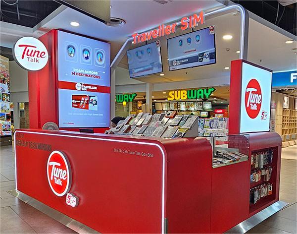 Tune Talk at KLIA Terminal 2 (klia2)